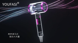 (SG Dliver)3 in 1 Blue Ray Electric Anion Hair Dryer 2100W Fast Dry Professional Tech Hair Care Hairdryer Adjustable temperature with collector nozzle