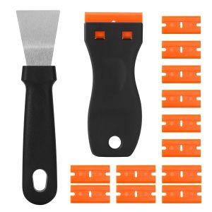 14Pcs 3D Printer Scraper Tool Angled Metal Scraper for Stubborn Prints & Plastic Scraper for Scratch Free Removal
