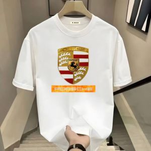 APPAREL PRIA Baju kaos pria keren motif mobil / Tshirt Cowok Motif Mobil Porsche Premium Cotton 24s Kaos Pria Mobil Keren