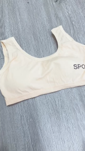 TY Bra Sport Wanita Kode 7024 Bra Olahraga Push Up Wanita Miniset Tanpa Kawat Elastis Bh Sport Gym Tank Top