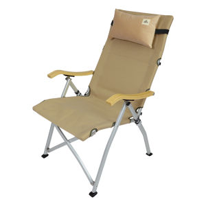 AREFFA | Adjustable Aluminum Alloy High-back Portable Chair