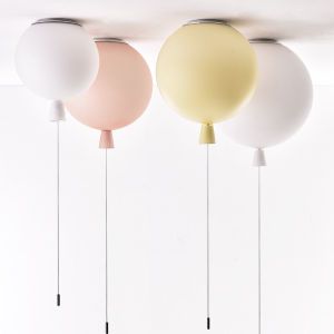 Nordic Balloon Lamp Popular Childrens Room Ceiling Light Creative Artistic Cake Shop LED Absorption Top Light Personalized Bedroom Living Room Fixtures