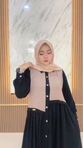 GAMIS CRINKLE WANITA MODEL TERBARU 2024 / GAMIS KONDANGAN SIMPEL ELEGAN // TANIA DRESS