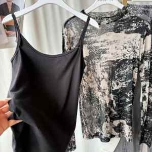 Áo Thun Tay Dài Cổ Tròn Lưới Trong Suốt Áo Thun Nữ Mùa Hè Thường Ngày Không Thương Hiệu Ngọt Ngào Và Cay Nồng