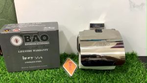 Hộp đựng giấy vệ sinh Inox Bảo KAG-BAO350 Móc giấy toilet SUS304 inox đế dập khuôn vuông cao cấp thiết kế tuyệt đẹp