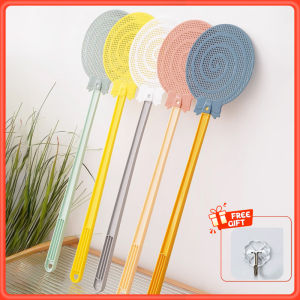Long Handle Fly Swatter Extended Household Mosquito Repellent Swatter Thickened And Durable Fly Swatter Summer Mosquito Swatter