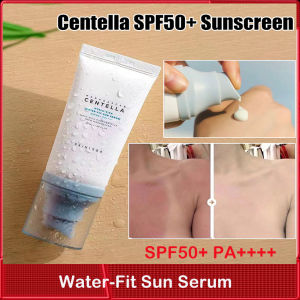 ⚡️Local Warehouse+COD⚡Centella Hyalu-Cica Water-Fit Sun Serum SPF50+ PA++++ Isolation Sunblock Whitening Moisturizing Sunscreen UV Cream