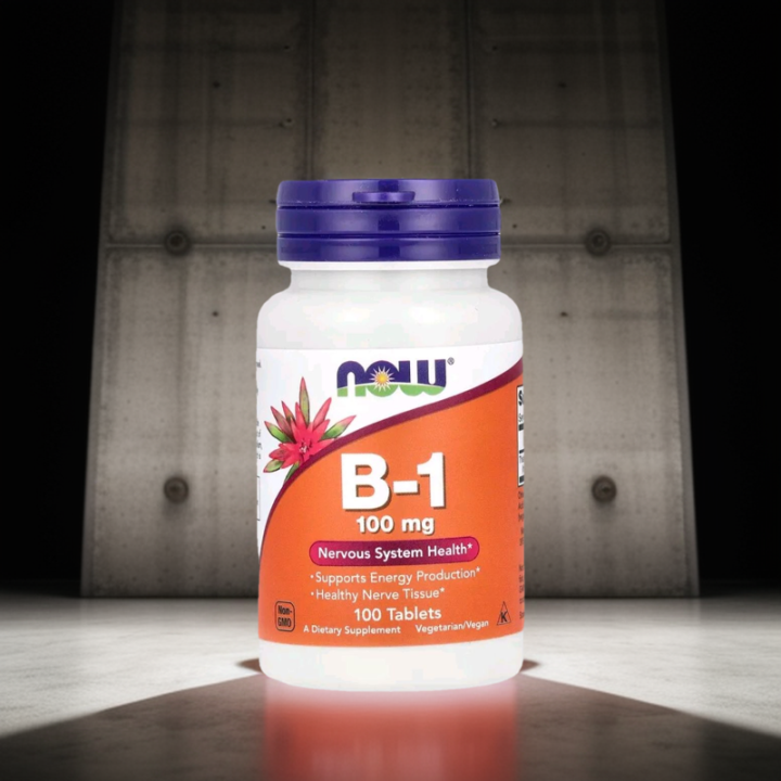 NOW ~B-1, 100 mg, 100 Tablets | Lazada