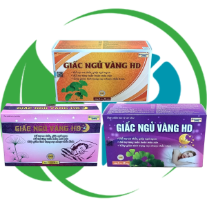 Combo 5 Hộp Giấc Ngủ Vàng HD Tím - Rostex - Hải Dương - Vitamin Chữa Lành