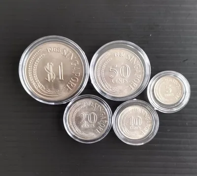 Vintage SG Coin Set (Various Years)