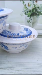 PROMO 1 mangkuk tutup melamin 7 inch lebar 17.5 cm | mangkuk sayur bahan tebal tahan panas kualtas