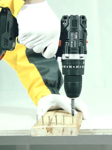 288VF Cordless Drill Driver 3-Speed High-Quality Screwdriver with LED Light and Spindle Lock for Wood Metal Concrete