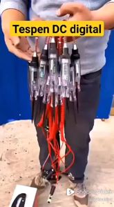 Baru!! Tespen Digital DC AKI Listrik Mobil Motor 6v/12v/24v/36v auto voltage Universal Digital Obeng