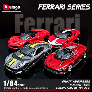 Bburago 1: 64 Ferrari series Multiple choices SP3 812 ENZO F40 F12TDF SF90 458 Car Die Casting Model Childrens Gift Toy