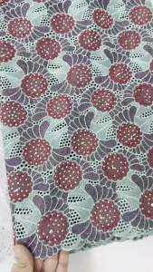 Luxury Embroidered Fabric High Quality African 3D Lace Fabric French Water Soluble Lace Fabric For Nigerian Women Dresses