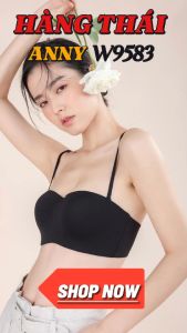 Áo ngực cúp ngang không gọng bigsize cup B/C Áo lót nữ Thái lan Anny 9583 bản to chống xệ size 34 đến size 42