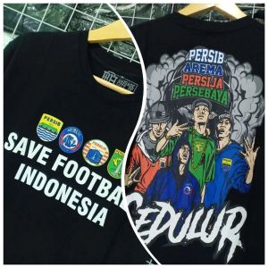 Kaos tshirt persebaya persib persija arema