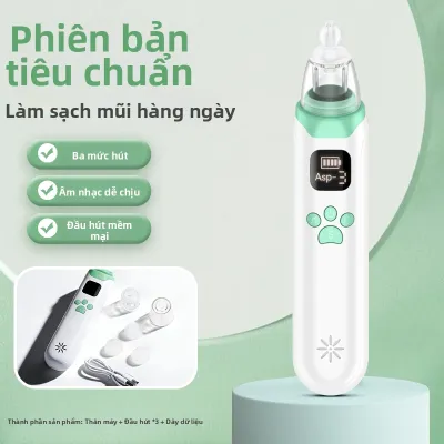 ZHONGLIANG | Máy Hút Mũi Điện Tử Cho Bé 1 Tuổi