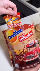 ใหม่ โอวัลตินรถโรงเรียน Ovaltine School 3in1 สูตรรถโรงเรียน รสช็อกโกแลตมอลต์ 30กรัม (แพ็ค 12 ซอง) รสชาติย้อนความทรงจำไปในวัยไปวัยเด็กอีกครั้ง