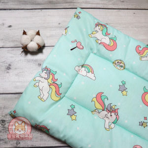 Handmade Pure Cotton Dog Mat Cat Summer Bite-Resistant Stain-Resistant Pet Bed Small and Medium Pet Suitable for All Seasons Car Rear Row