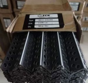 Corner bead sudutan luar tembok UPVC PVC SCK A1 CW 25m