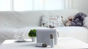 【Local Stock】YS-224 Karaoke Set Portable Wireless Home KTV Mini Bluetooth Speaker System Dual Microphone Family Party Integrated Equipment Sound Gift