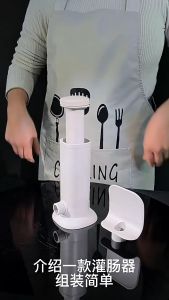 ALAT PEMBUAT SOSIS 2 in 1 CETAKAN BAKSO PENTOL MEATBALL SAUSAGE MAKER MANUAL FILLER PUMP PENGISI SOSIS DAN PENCETAK BAKSO