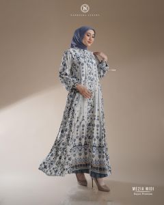 MEZIA SERIES BY Nadheera Luxury gamis dress muslim rayon premium