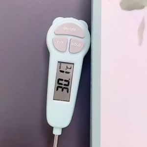Termometer Dapur Digital Paparan LED Probe Keluli Tahan Karat Ukur Suhu Makanan Susu Minuman dan Air Mandian Bayi -50℃-300℃ Thermometer Baby Bath Water Digital Food Stainless Steel Probe Electronic 米苏塔数字温度计食品电子测温计婴儿洗澡水温计食品探针不锈钢  H077