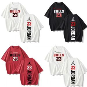 2025New Tshirt for men Cotton shirt Korean fashion Round neck tshirt tees tops for men White T-shirt Top short-sleeved T-shirt