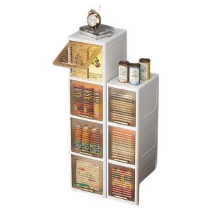JIADONGLI | Bedside Cabinet Slit Storage Cabinet Wall Narrow Edge Storage