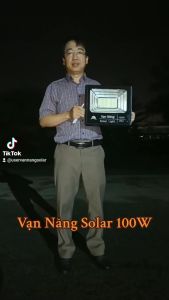 Đèn pha năng lượng mặt trời 25w 40w 60w 100w 200w 500w 1000w -vỏ nhôm- chống nước