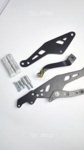 Satu Set Footstep Underbone Cutting CNC Robot Satria Fu / Fi 150 Karbu dan Injeksi UB Step Belakang Jalu Lipat