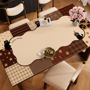 xy | Luxury Heat-Resistant Waterproof Oil-Proof Easy-Clean Tablecloth