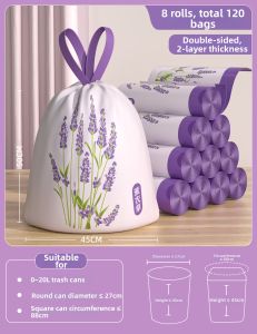 ReeDoon | Super Size Fragrant Rope Handles Garbage Bags