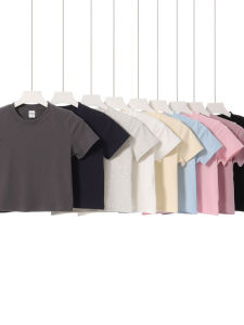 Áo Thun Nữ Tay Ngắn Ôm Vừa Vặn Thời Trang Xuân 2025 Áo Thun Nữ Tay Ngắn Thường Ngày Bằng Polyester Dệt Kim Dày