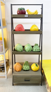 Kệ Sách Gỗ 3 Tầng Trang Trí Vejle Etagere Cao Cấp Hiện Đại SolFurnishing