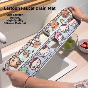 ZHENMIAO | Absorbent Quick-Drying Counter Drain Mat