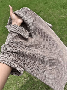 LIUBU | Textured Polo Style T-shirt Thin and Breathable Half Sleeve