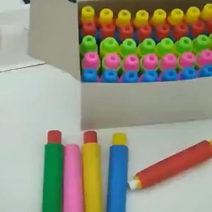 10pcs Colourful Chalk Clip Adjustable Chalk Stick Holder School Teacher Portable Plastic Chalk Clip