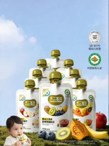 BUERBAOBAI | No Additives Baby Food Plum Puree with Vegetables