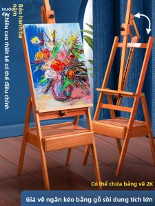 MINGZHUO | Bảng Vẽ Easel Dành Cho Sinh Viên Mỹ Thuật Di Động 4K Vẽ Phác Thảo Sơn Nước Dầu