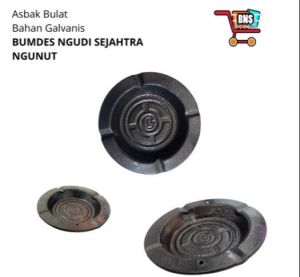 ASBAK WARNA BENTUK BULAT