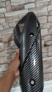 TUTUP KENALPOT PCX 150 CARBON