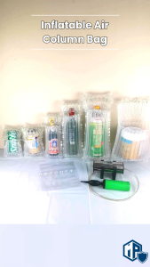 THICK Inflatable Air Column Bag | Bubble Wrap Bag | Wine Glass Bottle Jar Protector | Shockproof Fragile Packaging