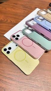 Luxury Bling Glitter Magnetic Phone Case For iPhone 17 Pro Max 16 15 13 14 12 11 17promax Magsafe Shockproof Funda Covers