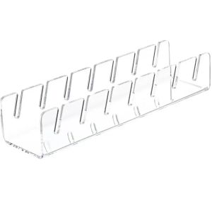 Hot Sale Stackable Baseball Cap Racks Stackable Rectangular Acrylic Hat Organizer Stand for Baseball Caps Display and Organizer