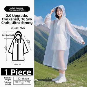 TAODUN | Durable Waterproof Outdoor Raincoat Long Full-Body
