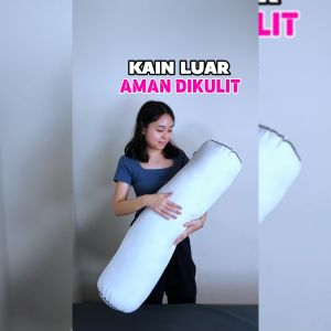 Dreamcotton Guling Silikon 90x22cm Anti Bakteri Fast Rebound Teknologi Guling Empuk Murah