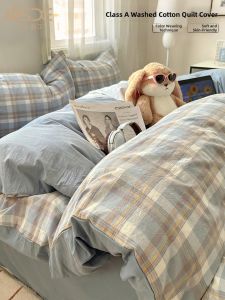 Kiss Dear | Washed Cotton Single Bed Duvet Cover 150x200